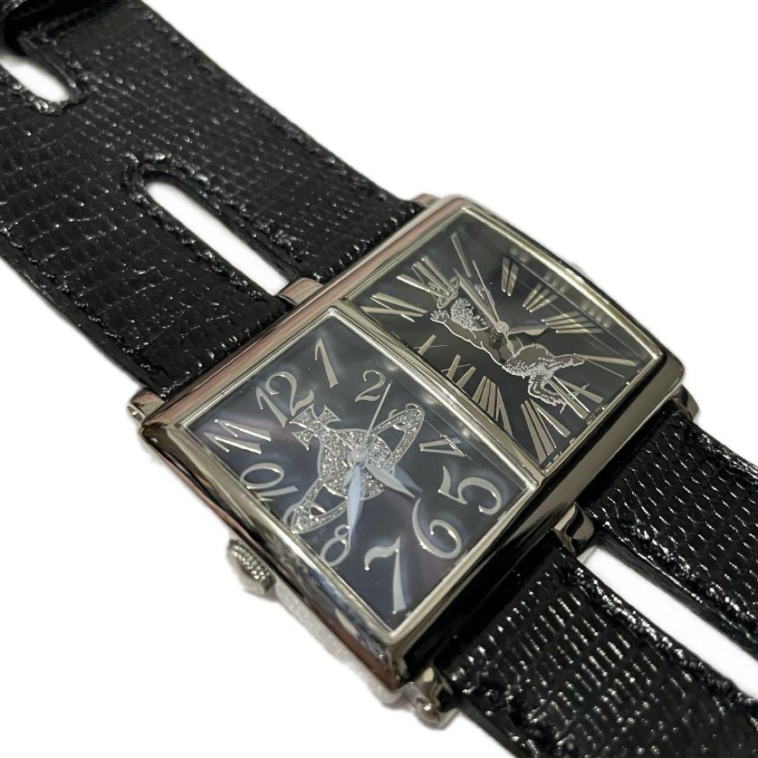 ヴィヴィアンウエストウッド ◇希少 美品◇ ダブルフェイス ウォッチ 腕時計