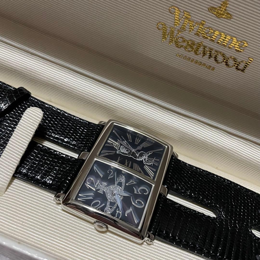 ヴィヴィアンウエストウッド ◇希少 美品◇ ダブルフェイス ウォッチ 腕時計