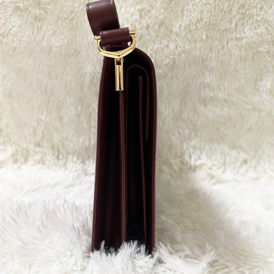 【極美品】Cartier カルティエ ショルダーバッグ マストライン フラップ