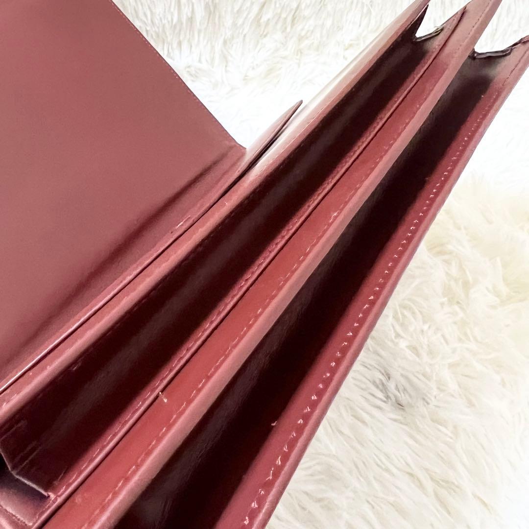 【極美品】Cartier カルティエ ショルダーバッグ マストライン フラップ