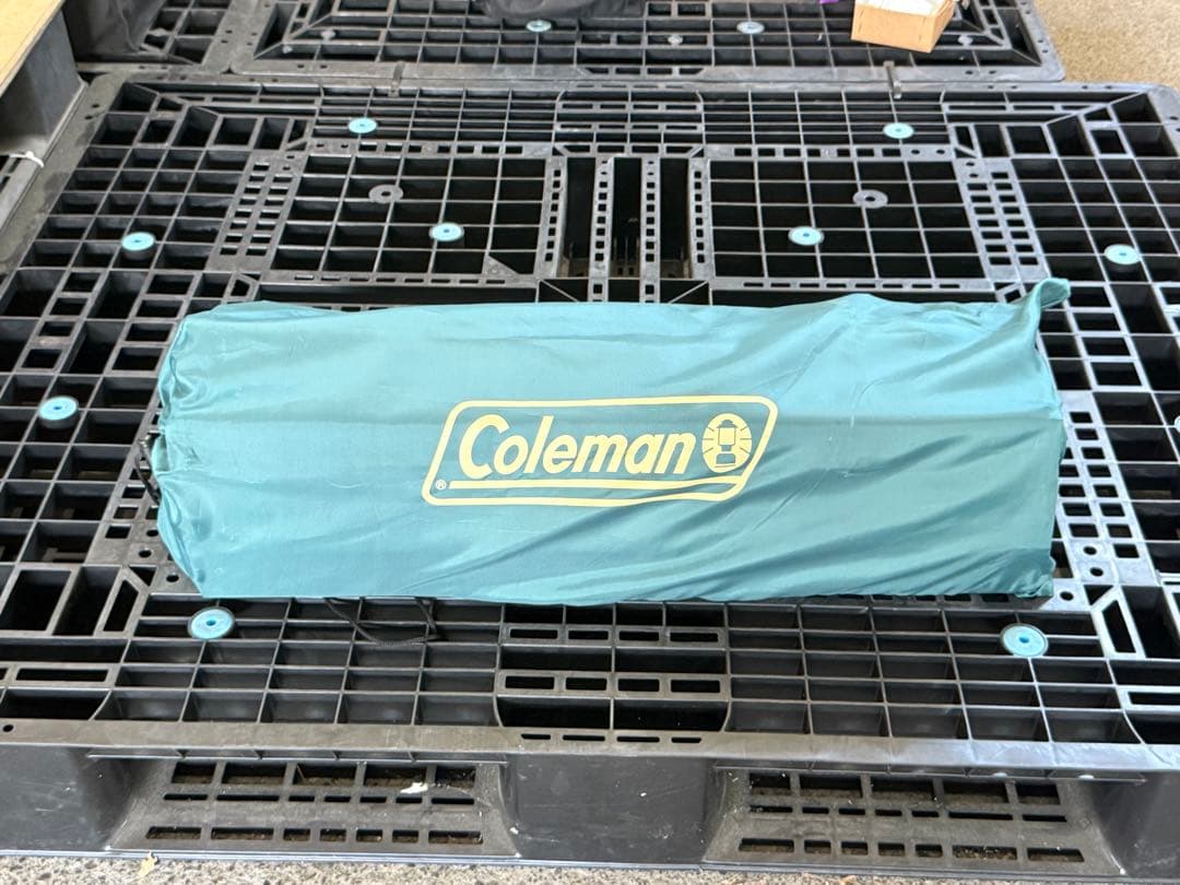 コールマン ナチュラルウッドロールテーブル キャンプ テーブル 2段階調節可