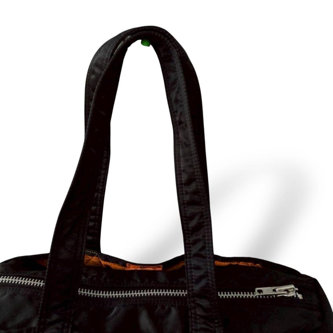 極美品　ポーター　タンカー　ドラムバッグ　トート　ダッフル　ブラック