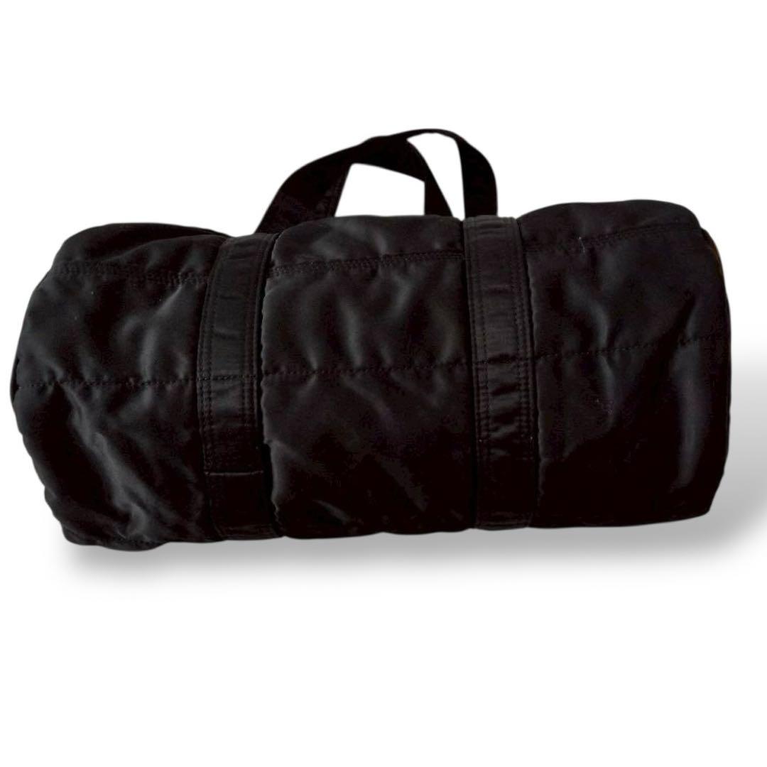 極美品　ポーター　タンカー　ドラムバッグ　トート　ダッフル　ブラック