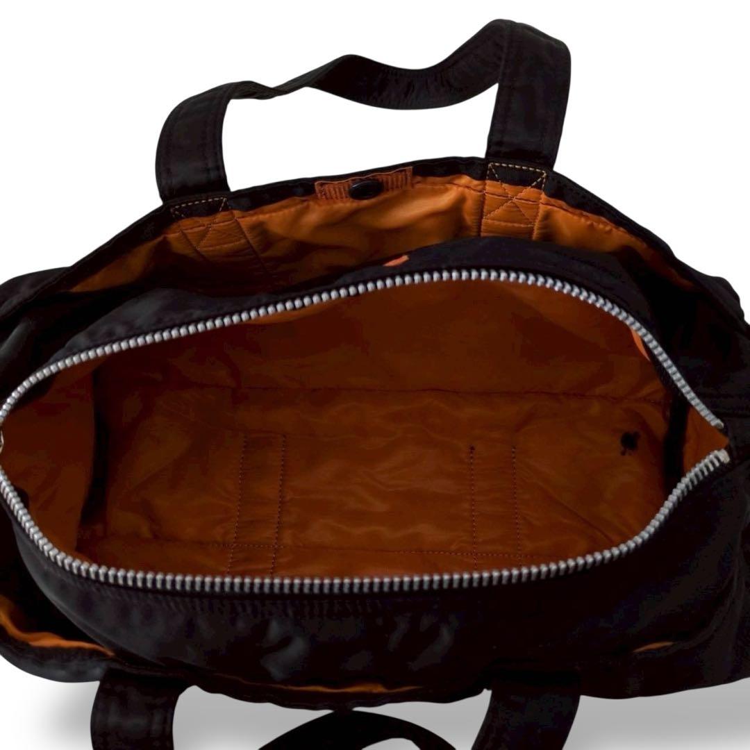 極美品　ポーター　タンカー　ドラムバッグ　トート　ダッフル　ブラック