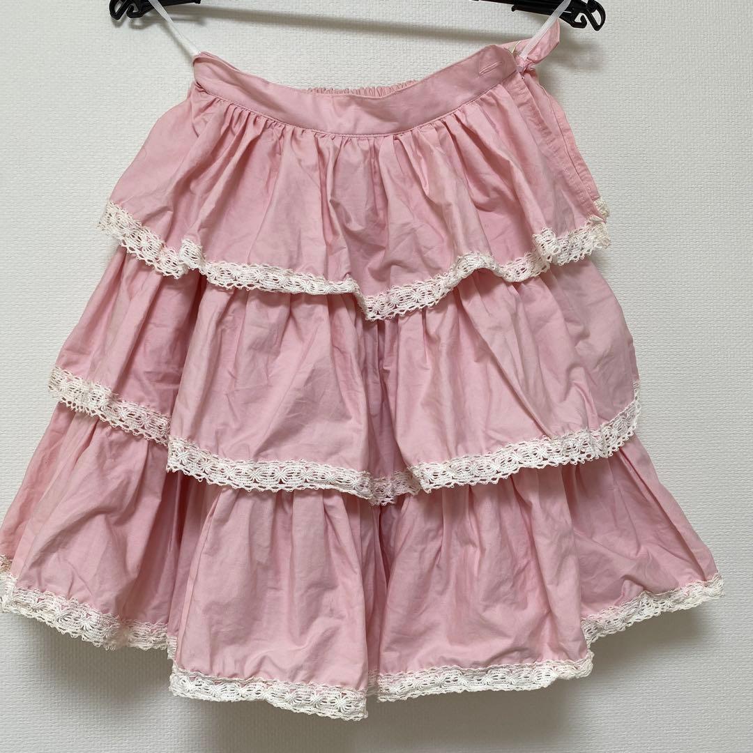 【難あり】BABYTHESTARSSHINEBRIGHT ピンクスカートと2点