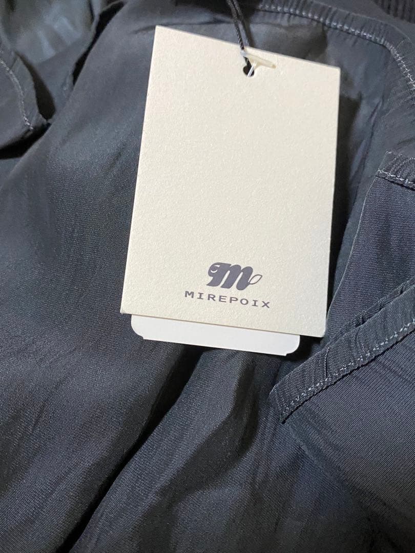 【新品タグ付き】ヤマダヤmirepoix ミルポア ハイネック 異素材