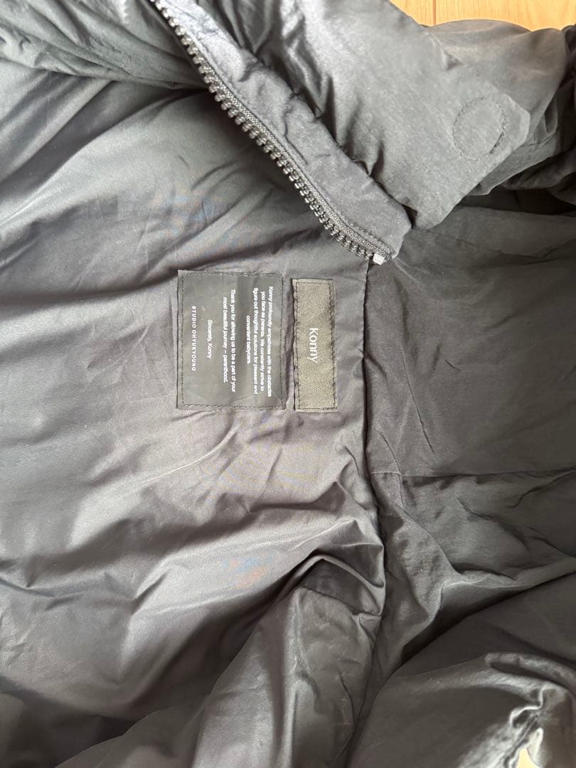 Konny 　2wayベビーキャリアアウター パデッド ジャケット ママダウンL