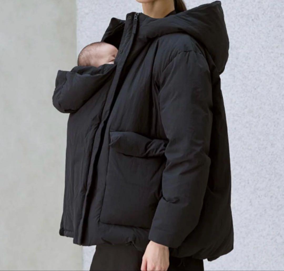 Konny 　2wayベビーキャリアアウター パデッド ジャケット ママダウンL