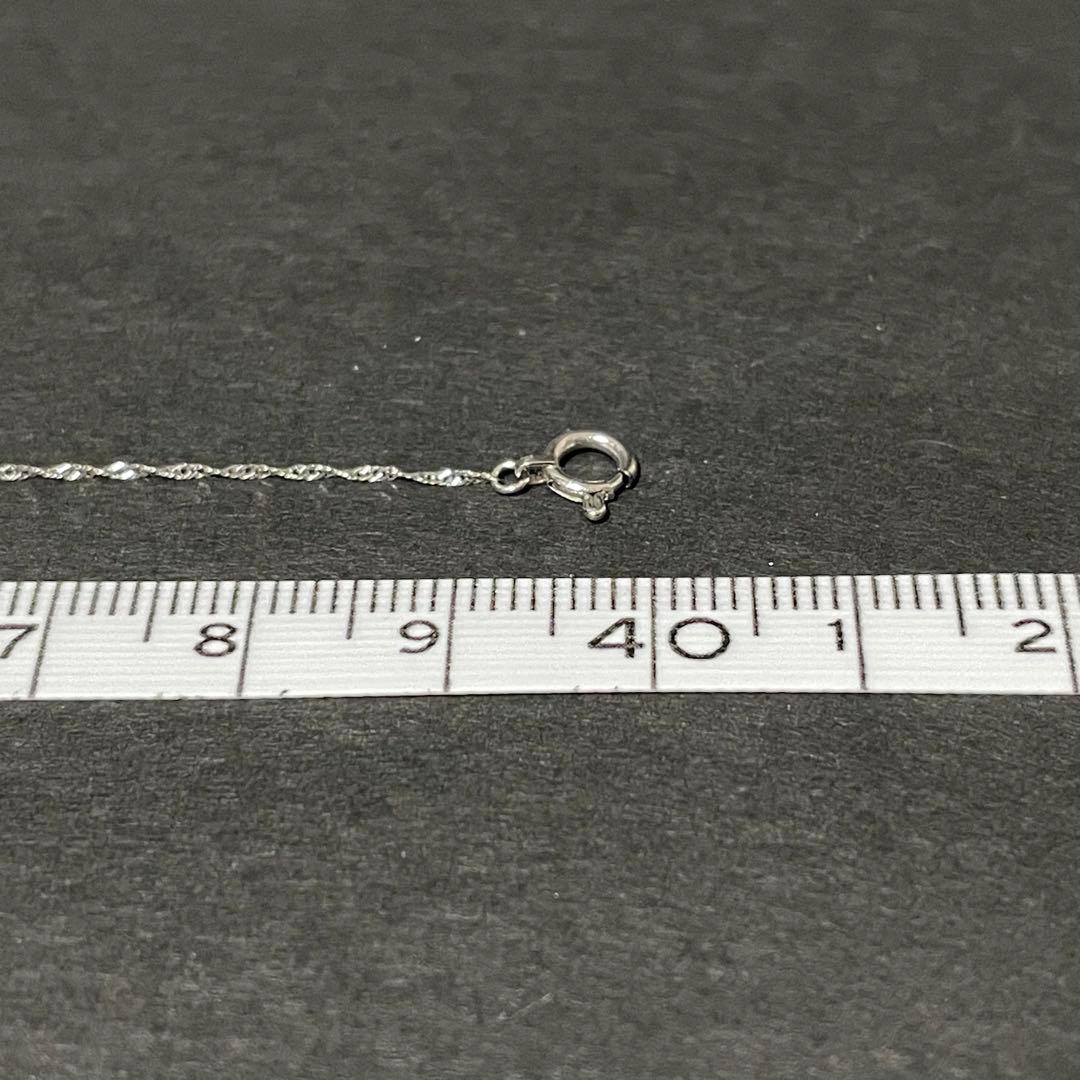 PT850 プラチナ 2連クロス 十字架 ネックレス