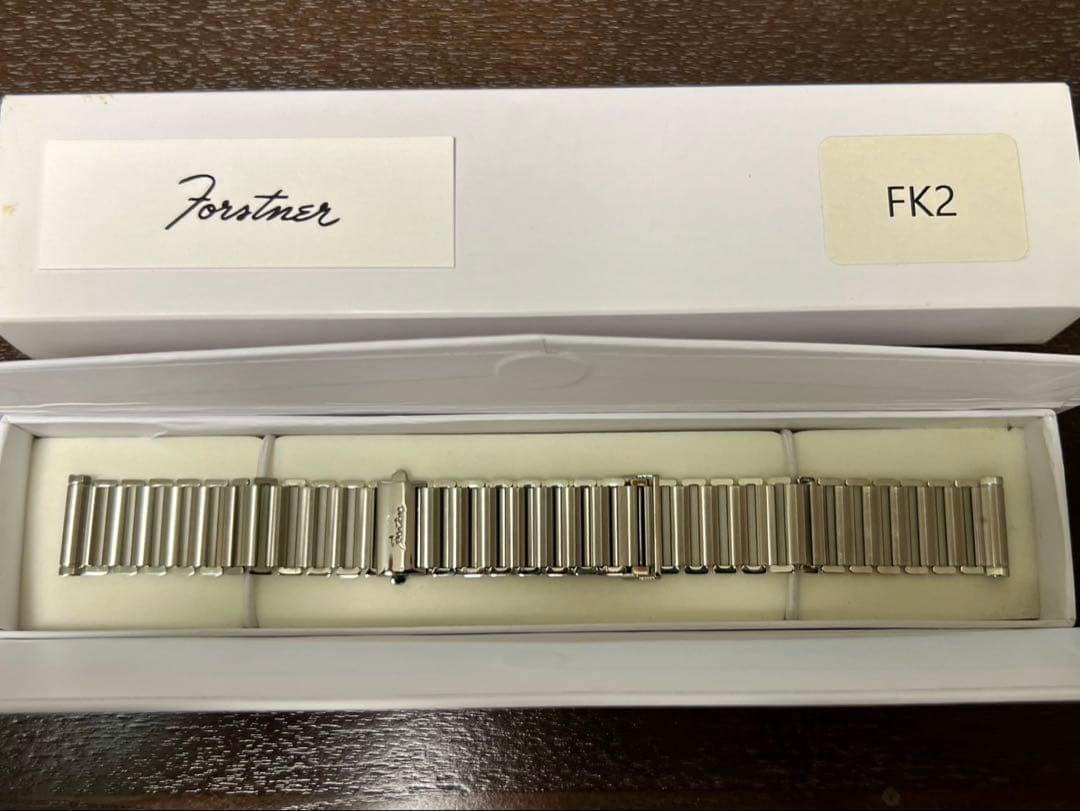 美品 Forstner Klip フォースナー バンブーブレス SS 19mm