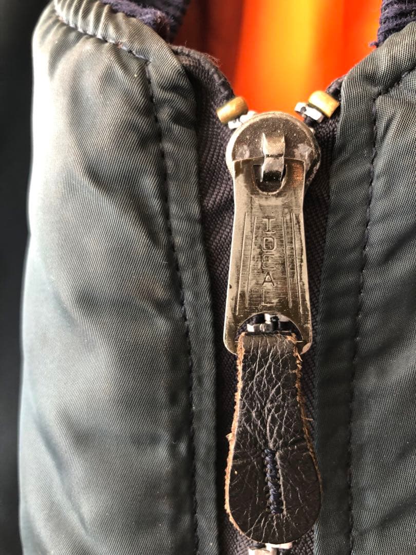 ALPHA 90s アメリカ製 MA-1 ネイビー キムタク