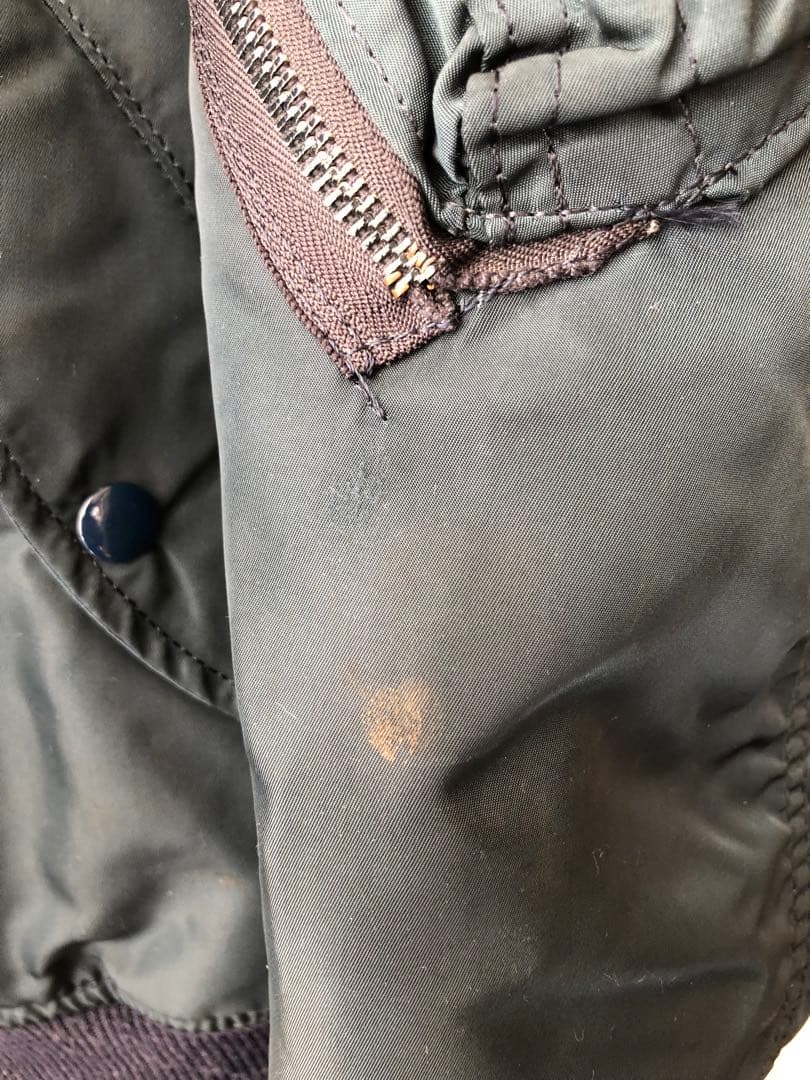 ALPHA 90s アメリカ製 MA-1 ネイビー キムタク