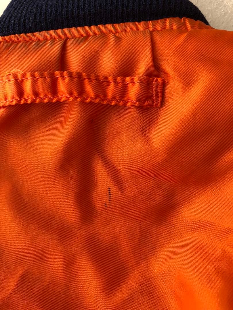 ALPHA 90s アメリカ製 MA-1 ネイビー キムタク