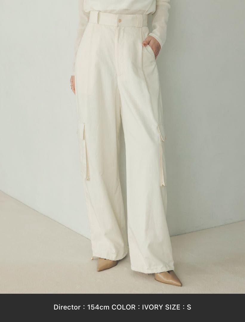 anuans ドロストヘムカーゴパンツ S