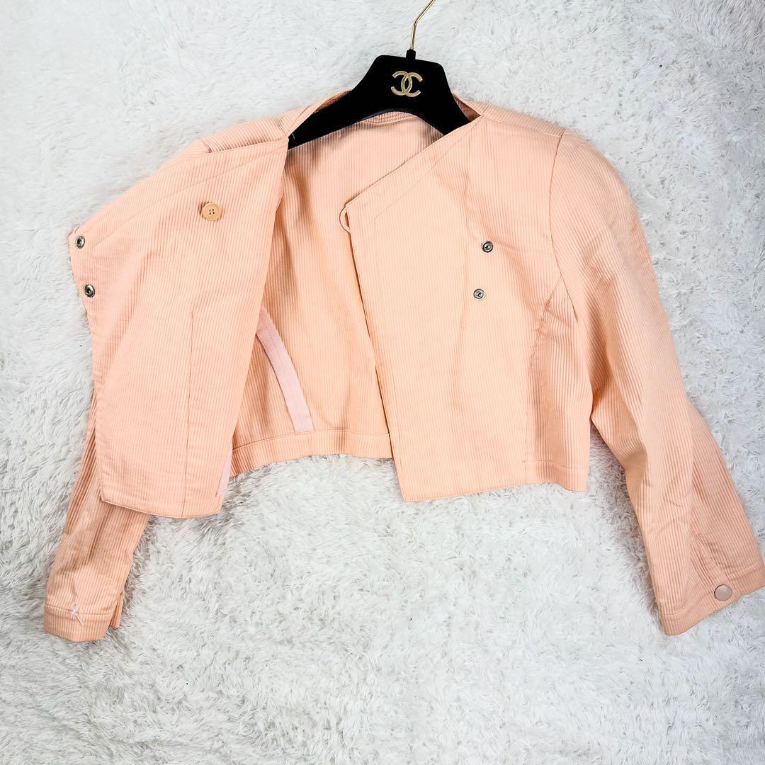 ティエリーミュグレー　セットアップ スカート　ジャケット　フォーマル　ピンク　M