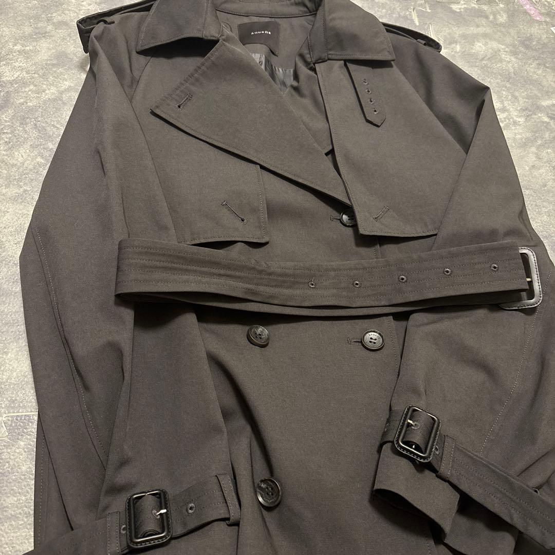 anuans ハーフオーバートレンチコート Sサイズ