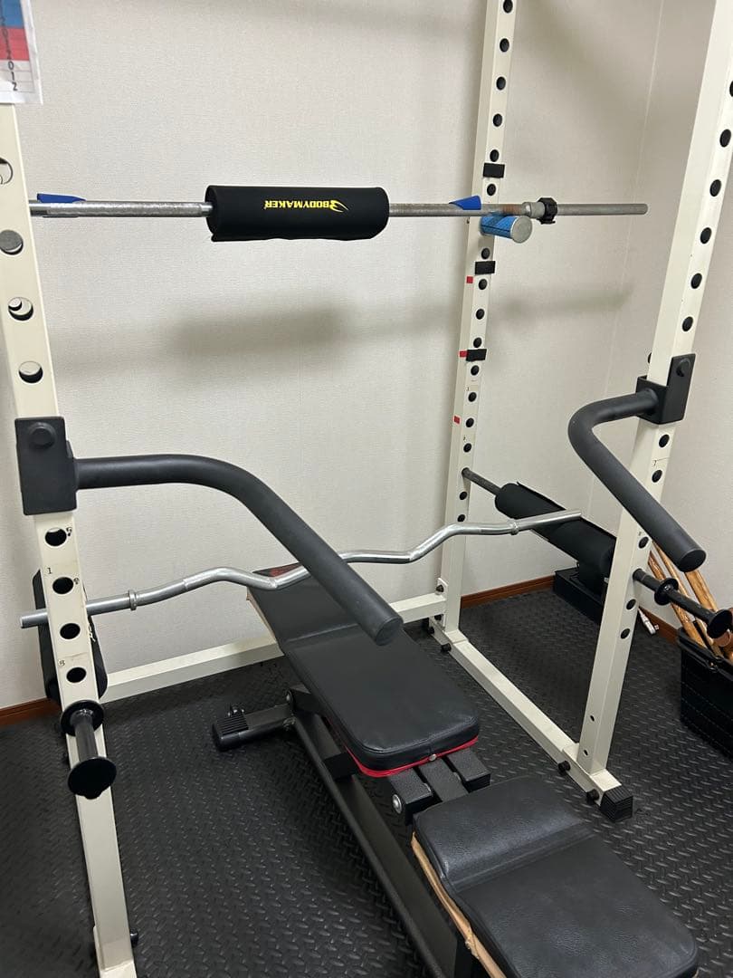 D*E様 パワーラック　バーベル　ダンベル　ディップスバー