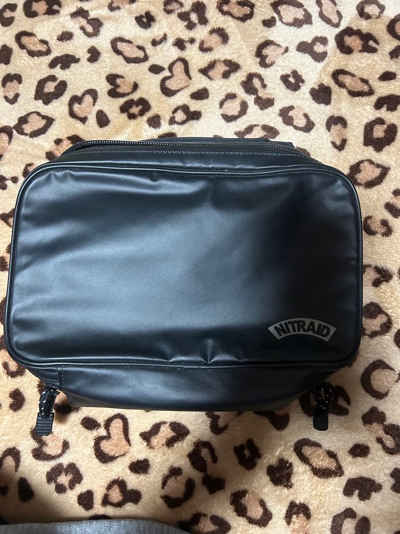 NITRAID ブラック　バッグ 新品未使用ナイトレイド バックチャンネル