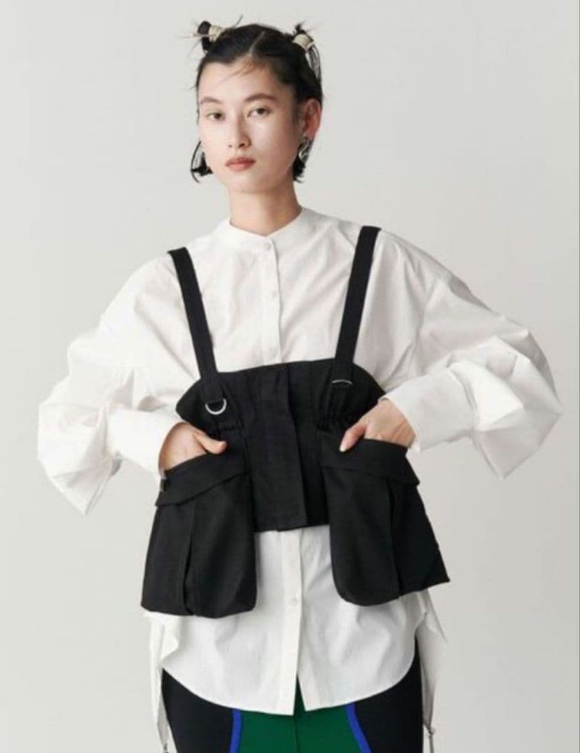 トップス UN3D. CORSET DETAIL BELT