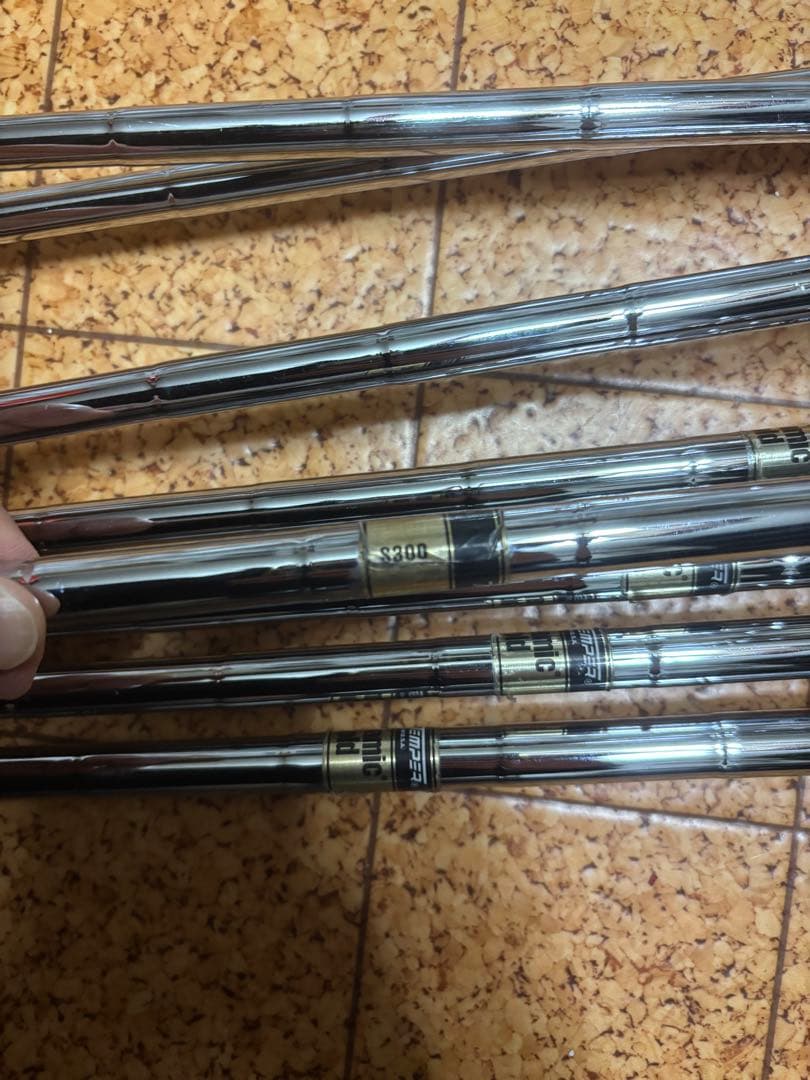 アイアンセット スチールシャフト Dynamic Gold