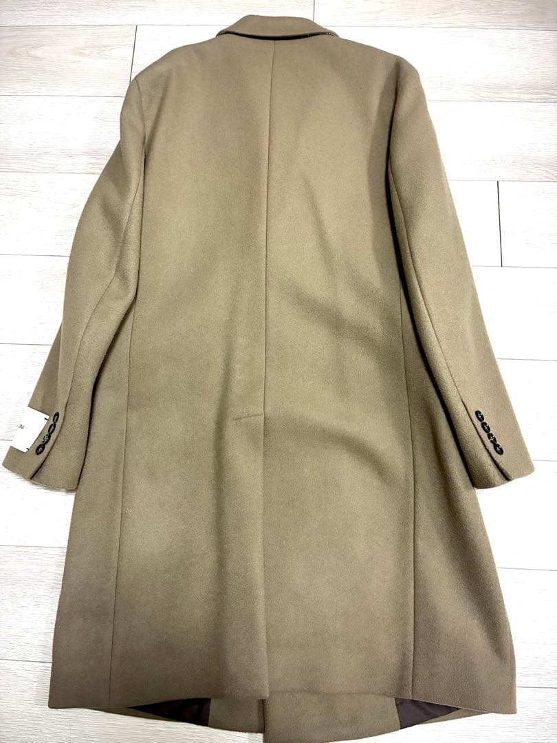 16.5万円　パオローニ　PAOLONI ダブル　チェスターロングコート