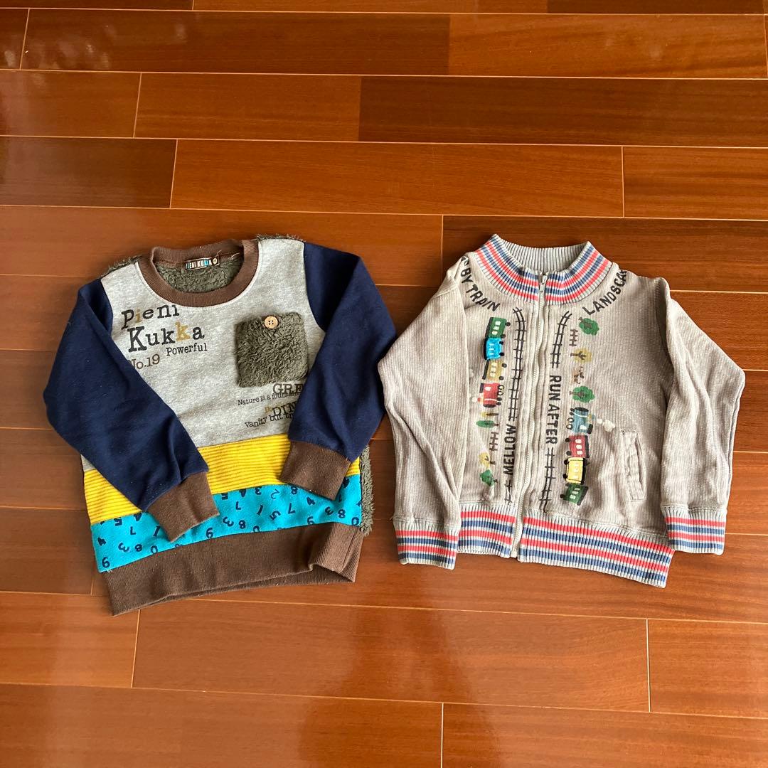 男の子　まとめ売り　110 長袖　30点＋22着　　秋冬