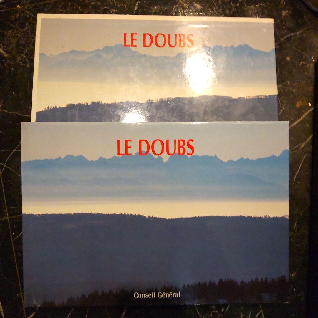 LE DOUBS フランス ドゥ県 写真集 風景 箱ケース アート 1990年