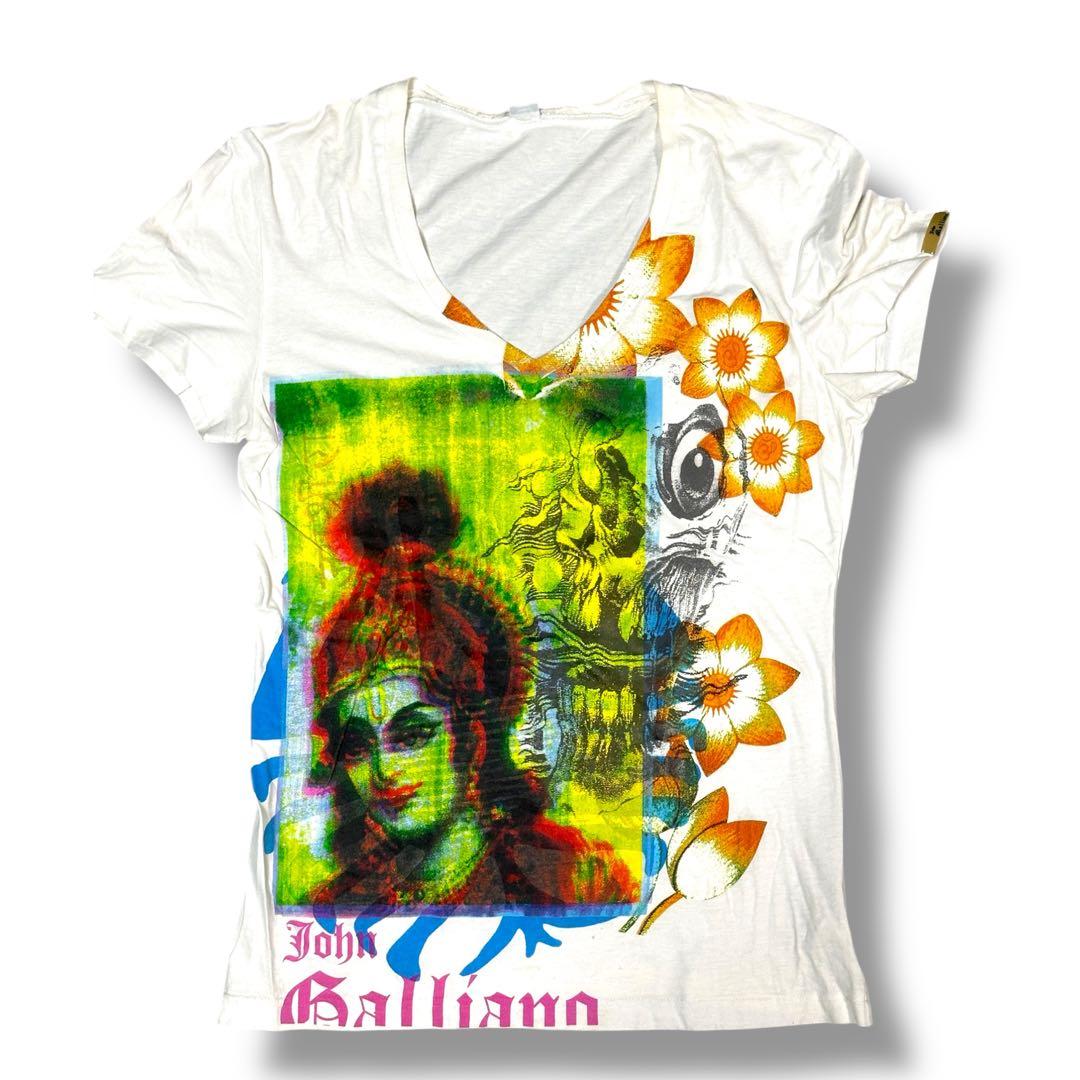 ジョンガリアーノ【John galliano】グラフィックTシャツ