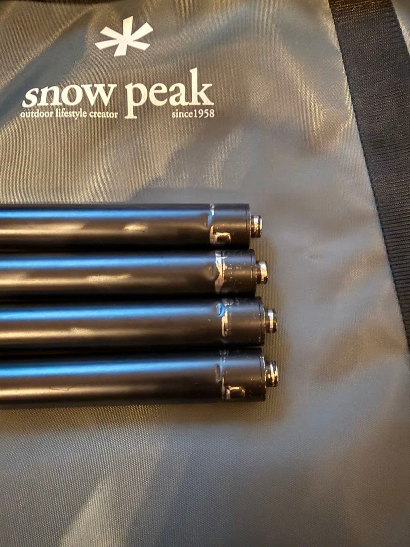 雪峰祭 限定 ブラック IGT＆400脚 スノーピーク （ケース付）※廃盤