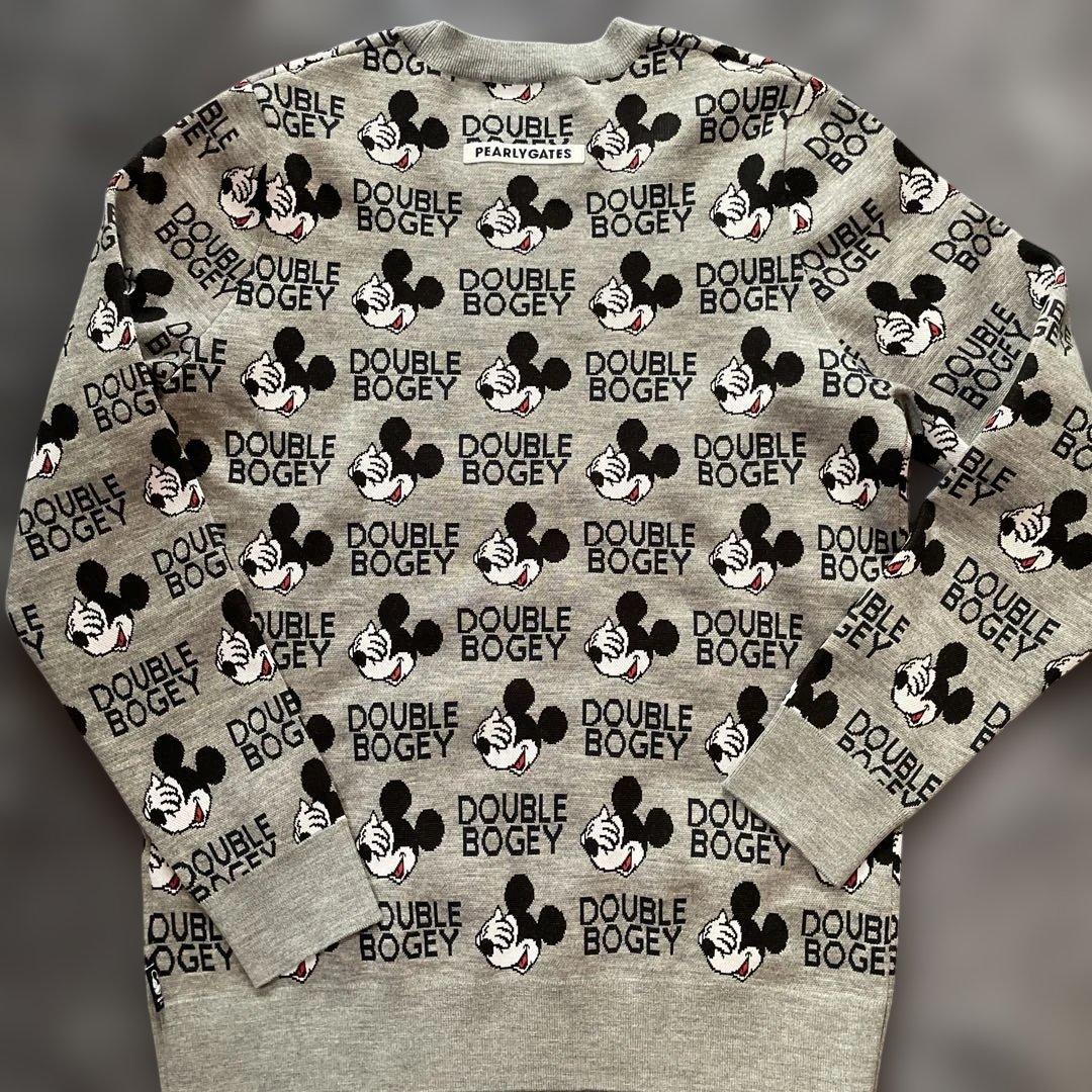PEARLY GATES ミッキーマウス柄 トレーナー サイズ4
