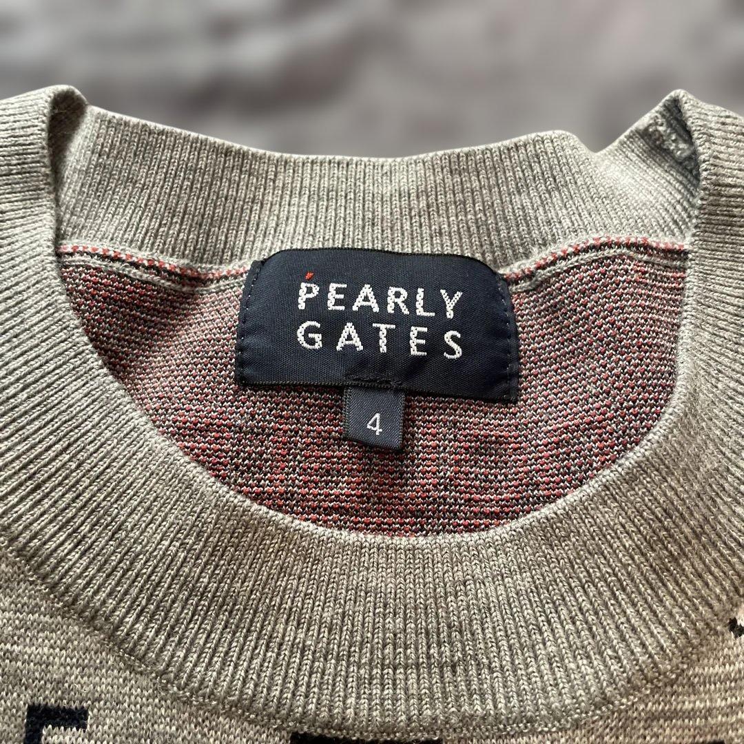 PEARLY GATES ミッキーマウス柄 トレーナー サイズ4