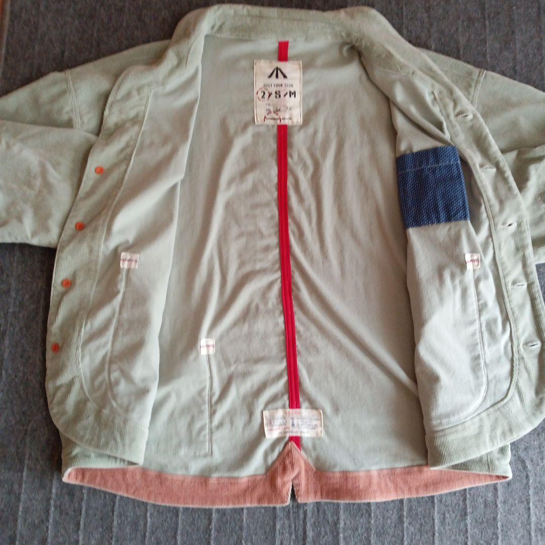 コーデュロイ テーラードジャケット