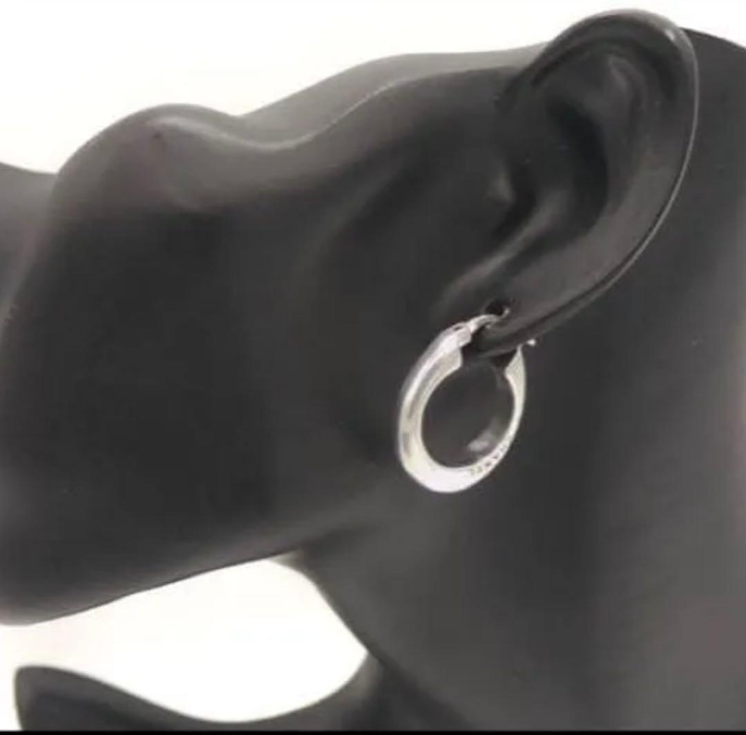 【美品】シャネル CHANEL ピアス フープ シルバー925 ヴィンテージ