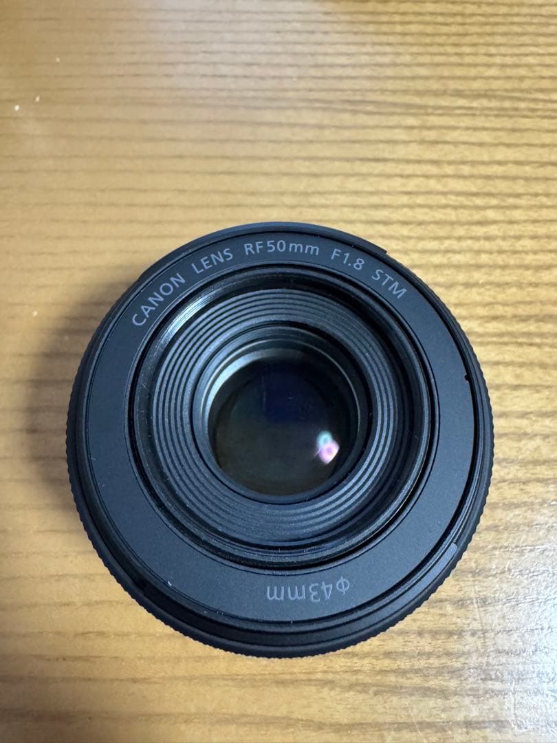 Canon RF50mm F1.8 STM レンズ