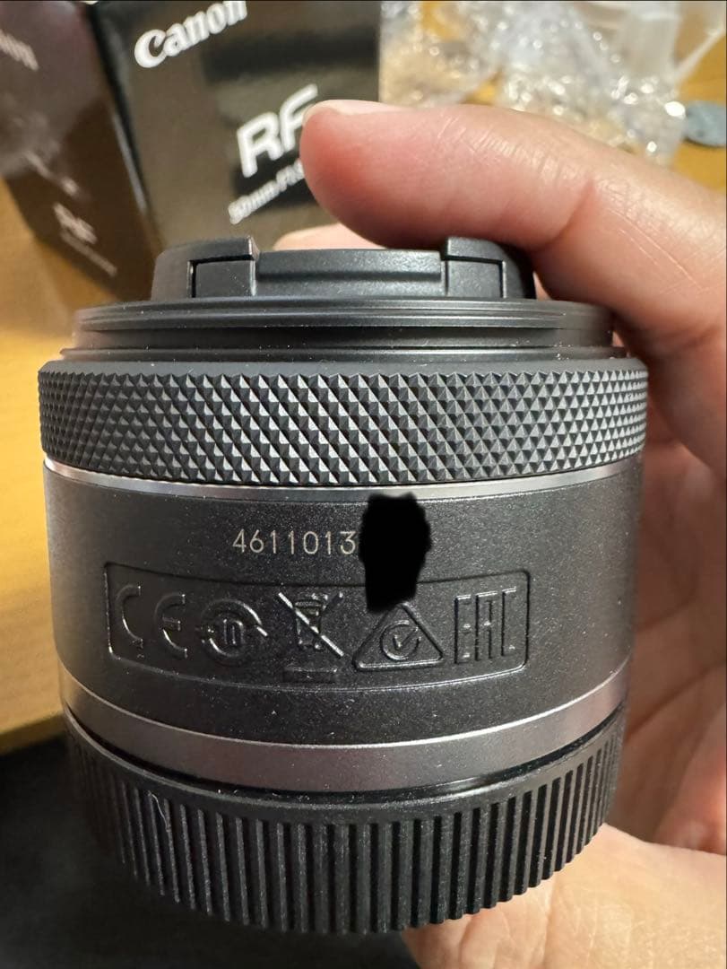 Canon RF50mm F1.8 STM レンズ