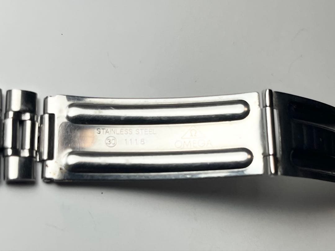 ☆純正☆OMEGAオメガ☆腕時計ステンレス ブレス☆used品☆【訳あり品】