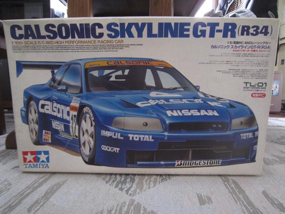 HirotoKifune 完全動作 1/10 タミヤ GT-R (R34)