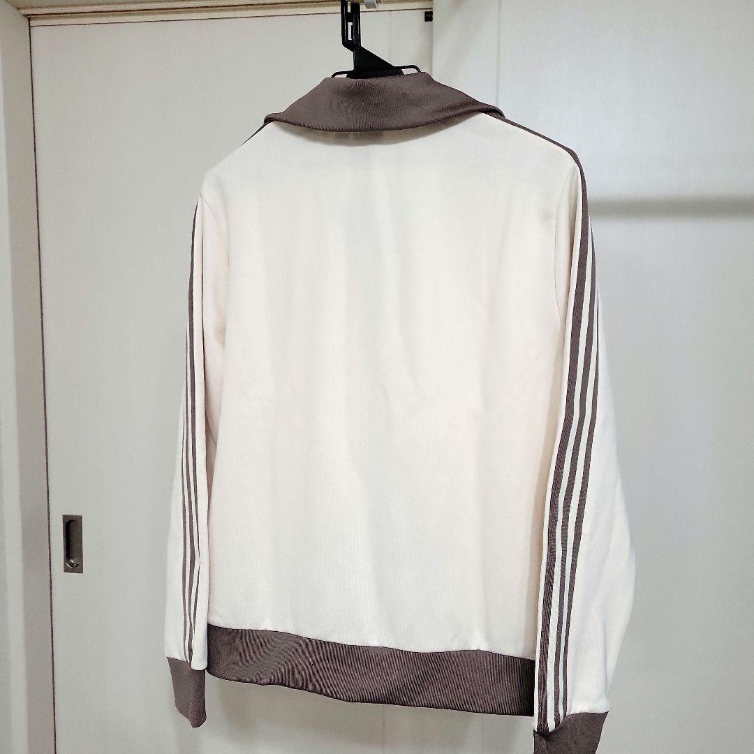 adidasベッケンバウアートラックジャケット復刻 ベージュ×モカブラウン新品