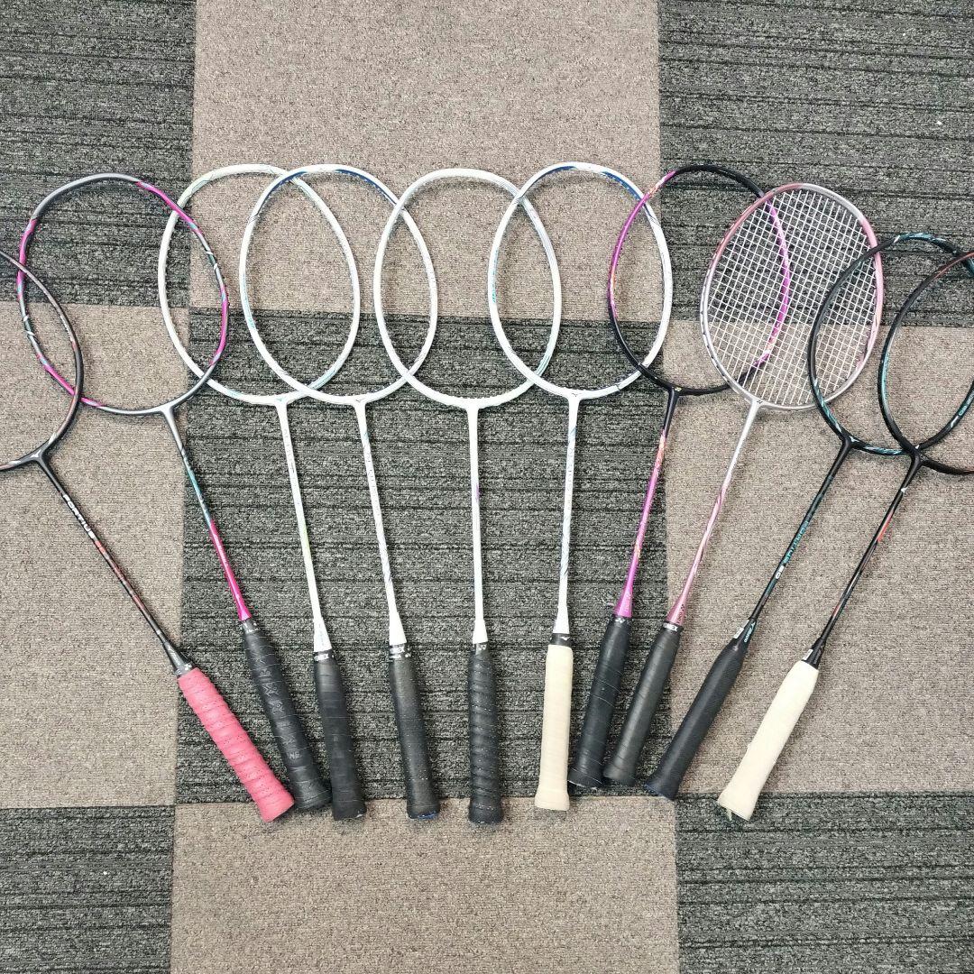 【ジャンクビビ有り】バドミントンラケット 10本セット