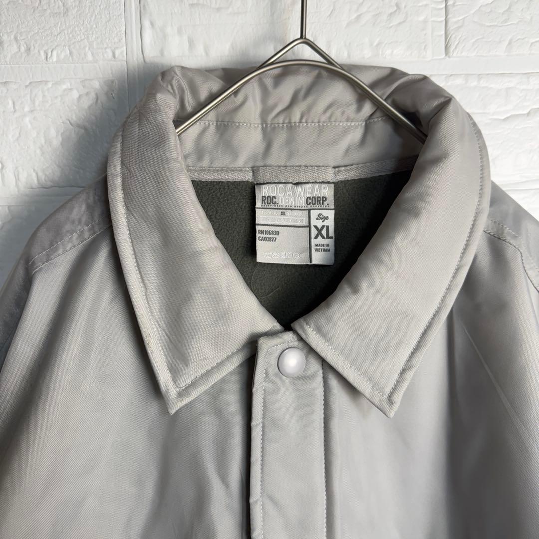 【90s】 ROCA WEAR スタジャン 裏起毛 オーバーサイズ アウター