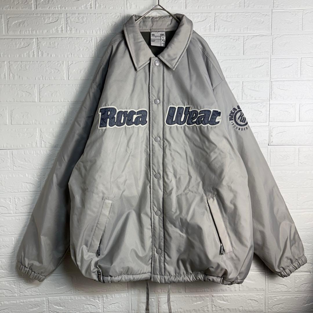 【90s】 ROCA WEAR スタジャン 裏起毛 オーバーサイズ アウター