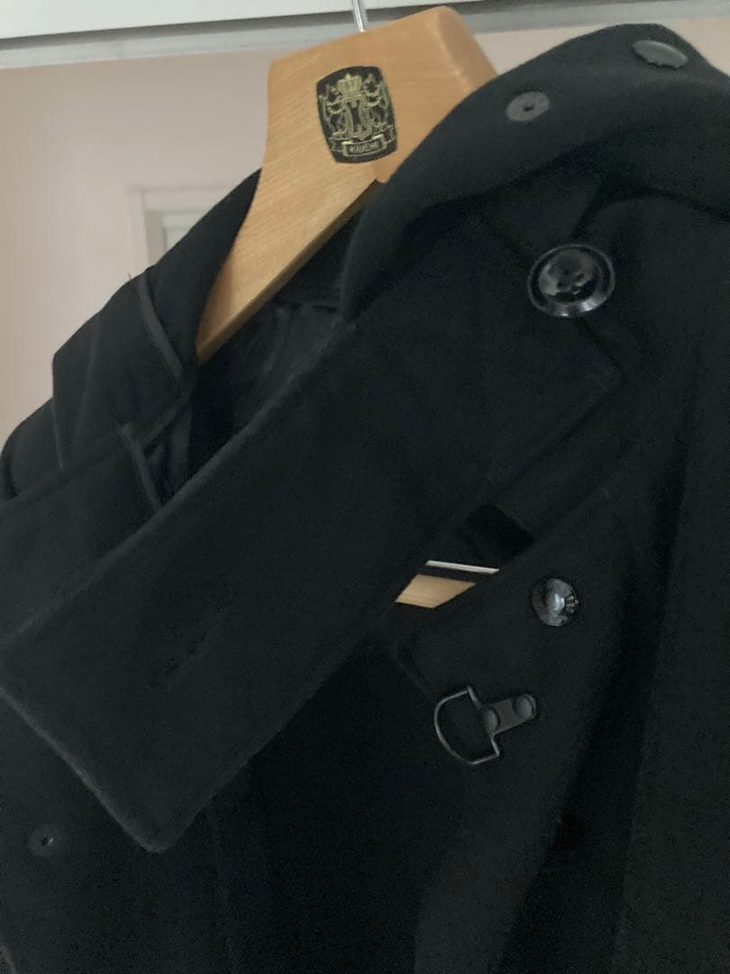 未使用 エンジニアードガーメンツ ファイヤーマン ダッフルコート black