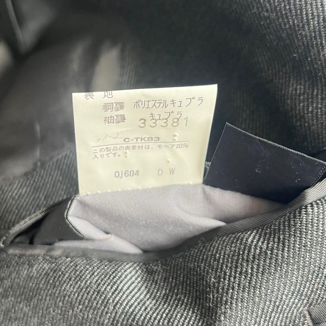 バーバリーズ　セットアップ　銀ボタン　ダブル　ウールモヘヤ　ジャケット　パンツ