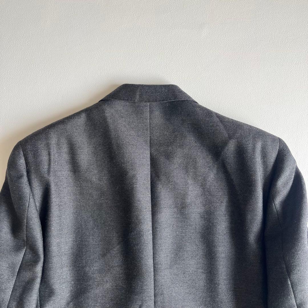 バーバリーズ　セットアップ　銀ボタン　ダブル　ウールモヘヤ　ジャケット　パンツ