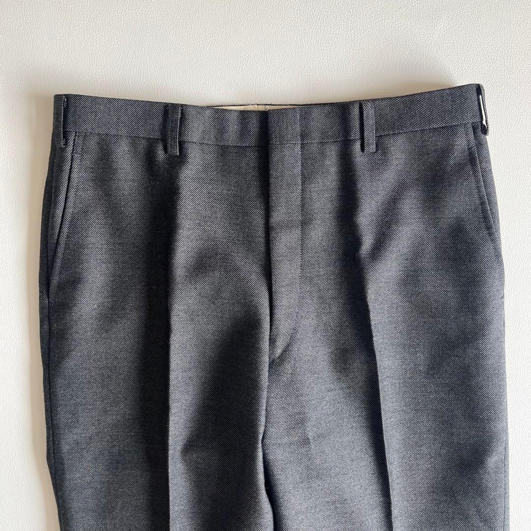 バーバリーズ　セットアップ　銀ボタン　ダブル　ウールモヘヤ　ジャケット　パンツ