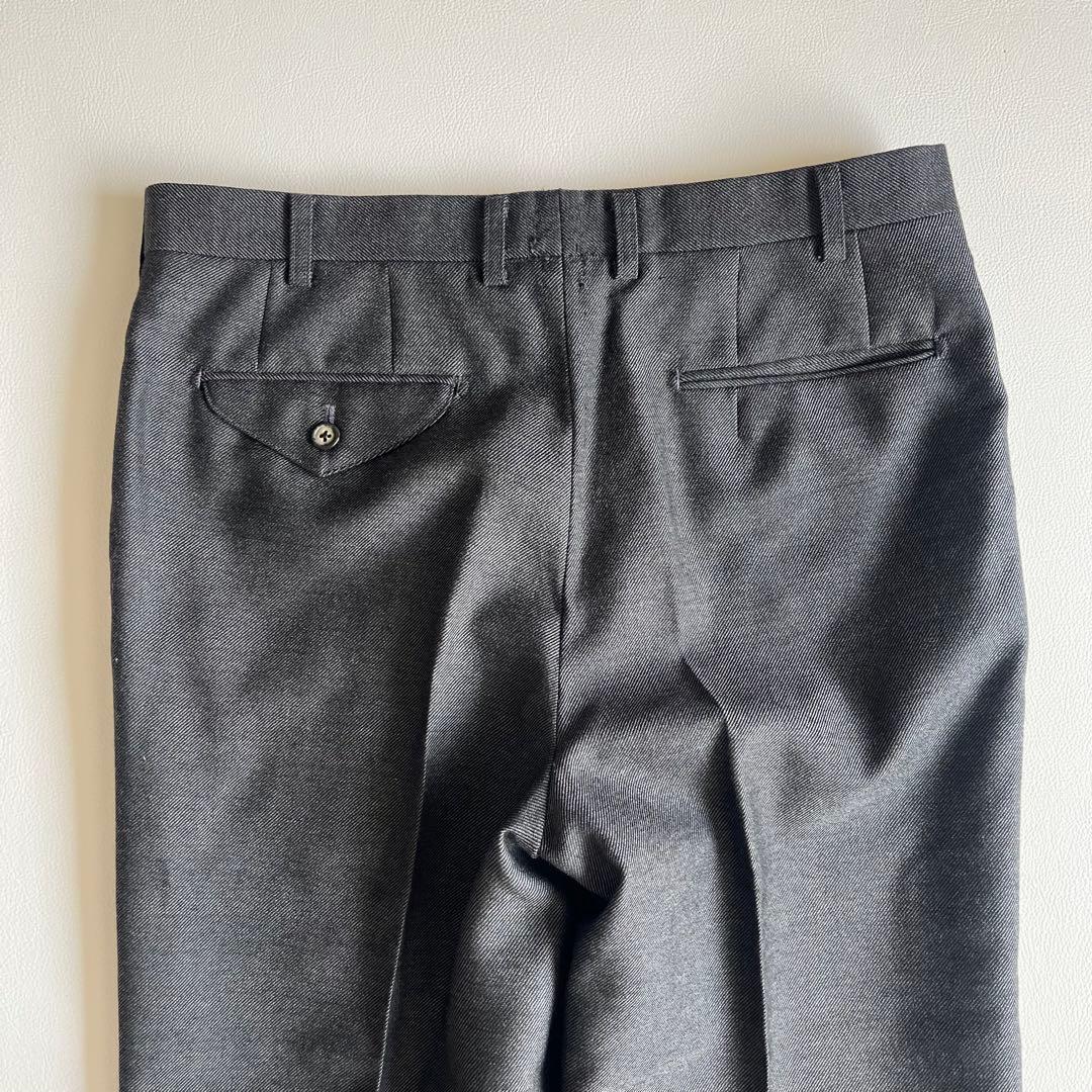 バーバリーズ　セットアップ　銀ボタン　ダブル　ウールモヘヤ　ジャケット　パンツ