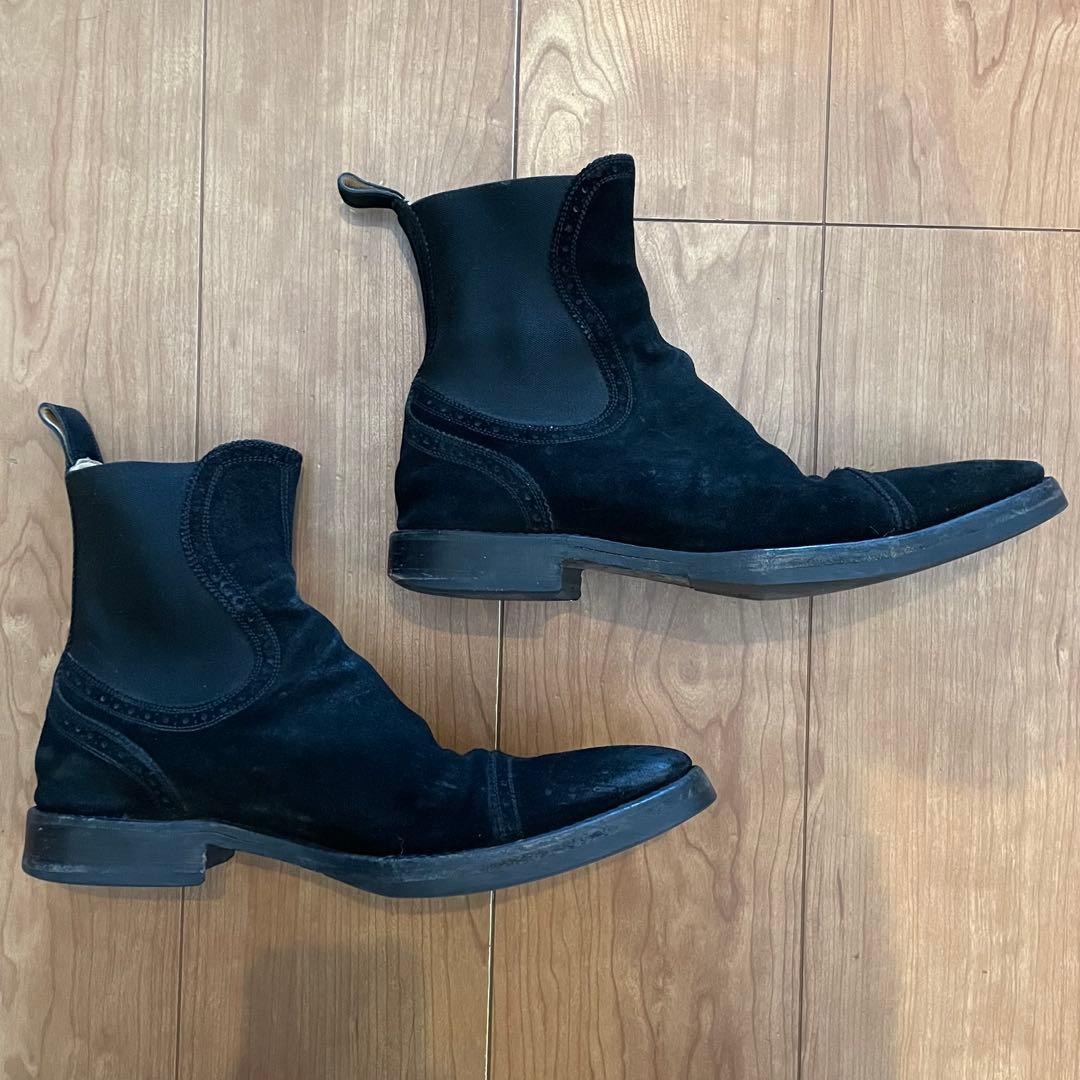 即買OK DOLCE&GABBANA ドルチェ&ガッバーナ サイドゴア ブーツ