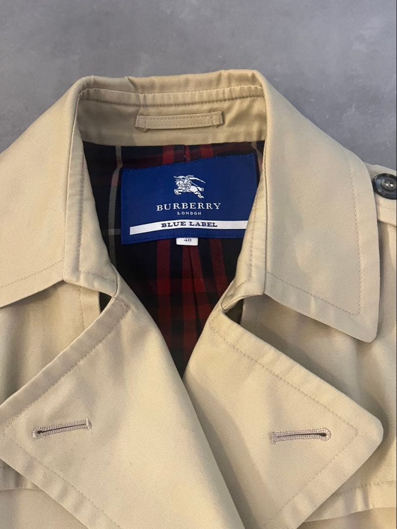 BURBERRY ブルーレーベル トレンチコート ベージュ