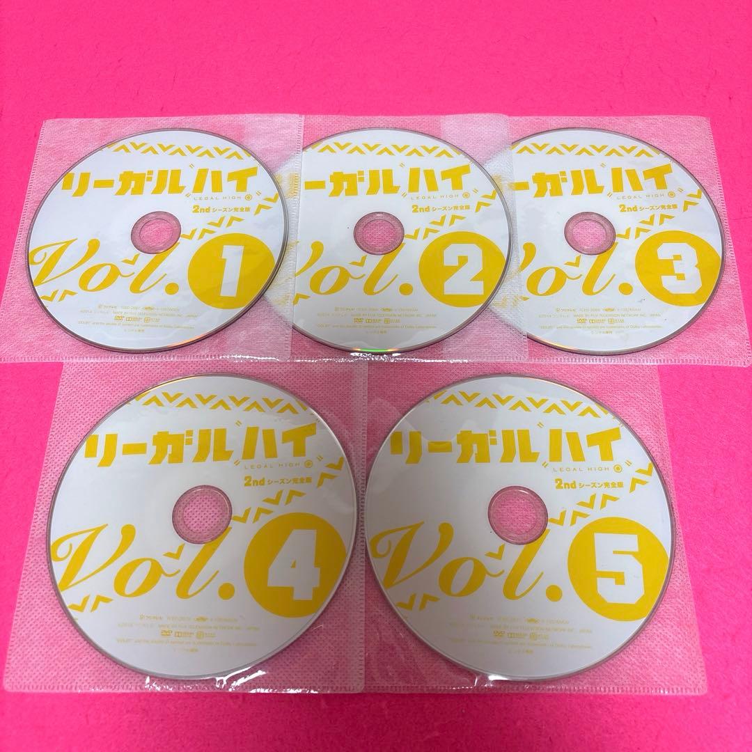 リーガルハイ 2ndシーズン 完全版 DVD 全5卷 レンタル 堺雅人