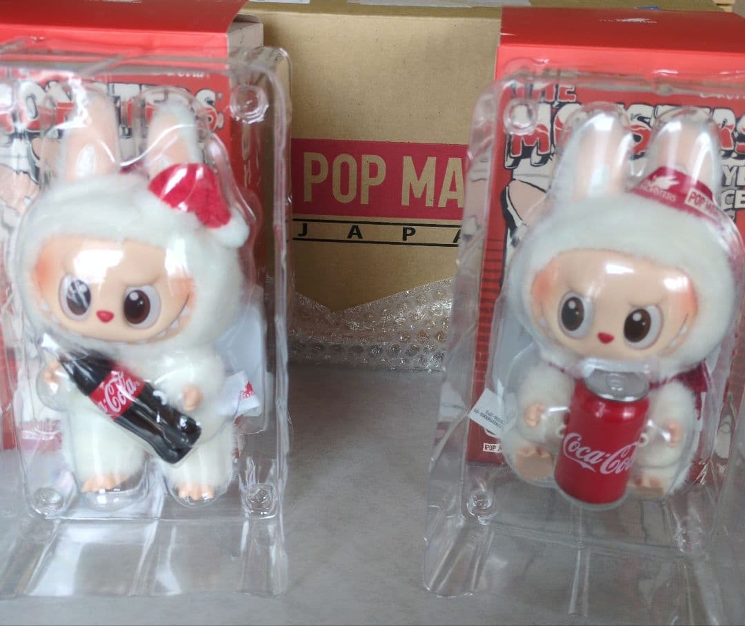正規品 POPMART LABUBU ラブブ コカコーラ 2種セット未使用